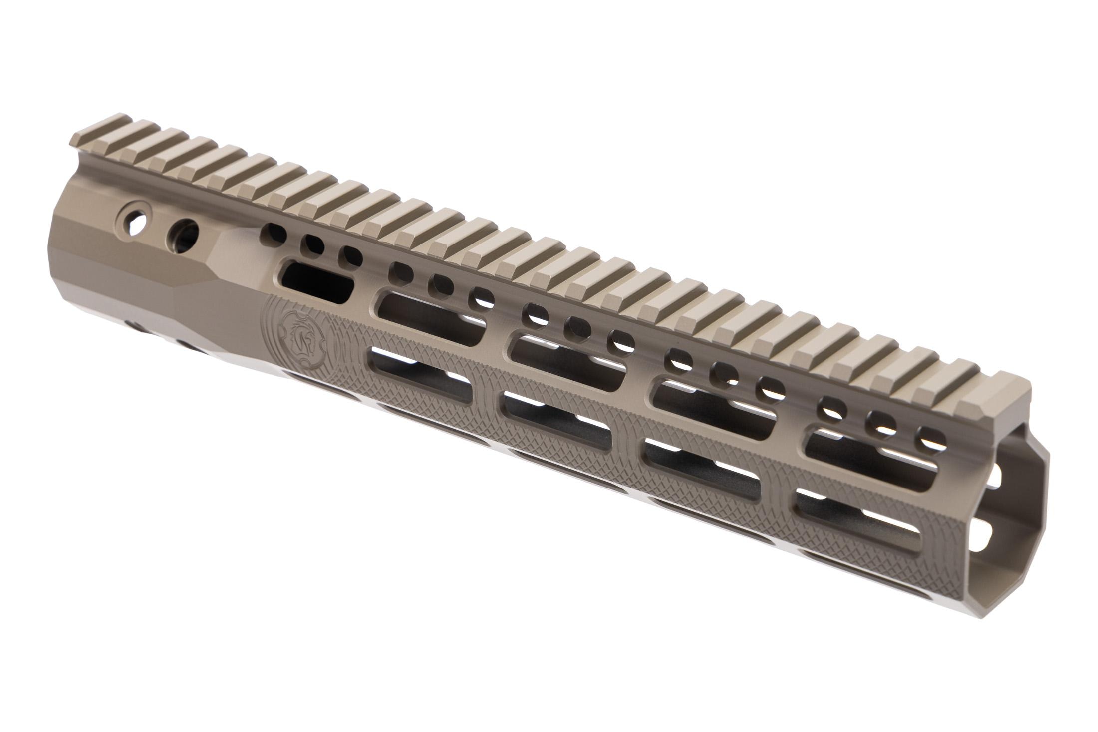Troy Industries Gen 2 SOCC Battle Rail Free Float M-LOK AR-15 Handguard - 10.5" - FDE
